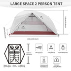 Star River 2-Person Ultralight Waterproof Camping Tent-4