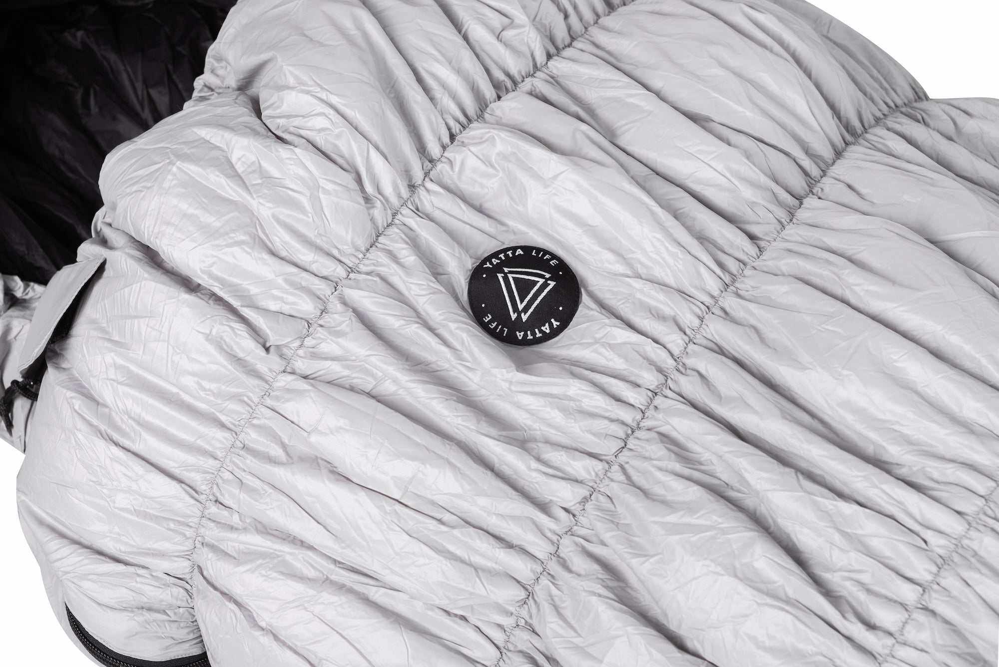 Goose Down Sleeping Bag Grey-3