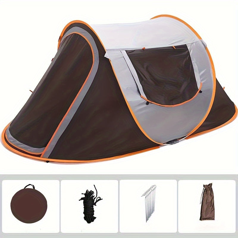 4-Person Automatic Pop-Up Tent for Camping-4